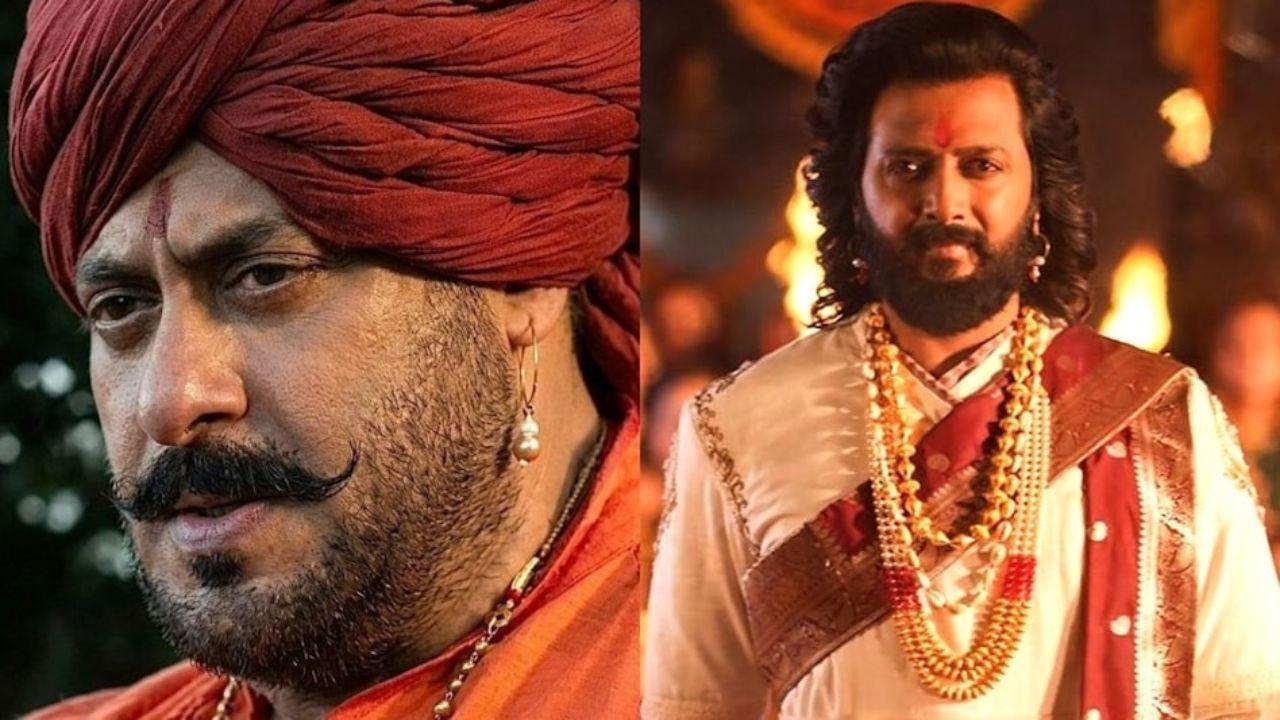 राजा शिवाजी से सलमान का फर्स्ट लुक आउट, माथे पर पगड़ी और मूंछें देख फैंस हैरान