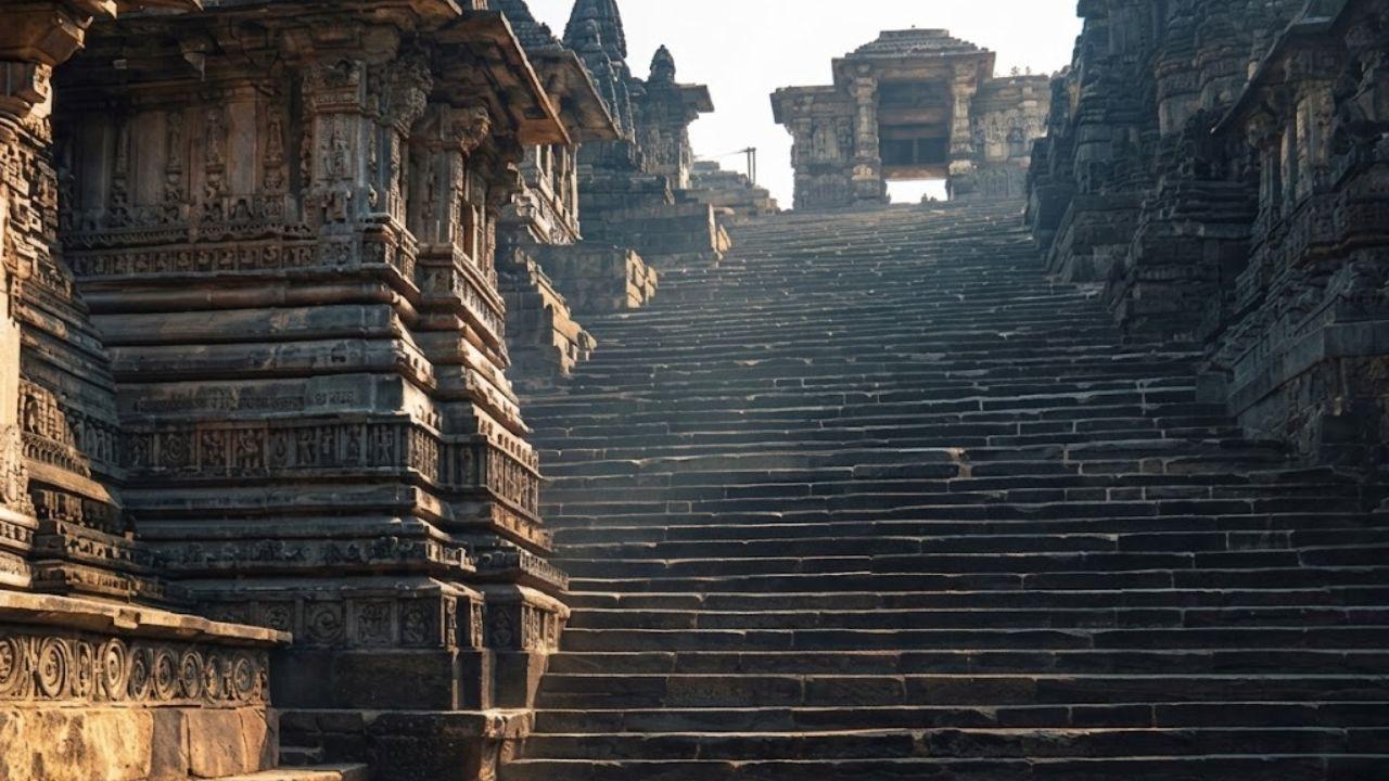 मंदिर दर्शन के बाद सीढ़ियों पर क्यों बैठते हैं लोग? जानिए धर्म में क्या है इसका असली मतलब