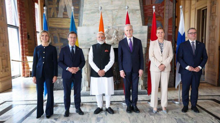 नॉर्डिक देशों की संयुक्त प्रेस कॉन्फ्रेंस में बोले PM Modi- यूक्रेन हो या वेस्ट एशिया, हम संघर्ष की शीघ्र समाप्ति, शांति के प्रयासों का समर्थन करते रहेंगे