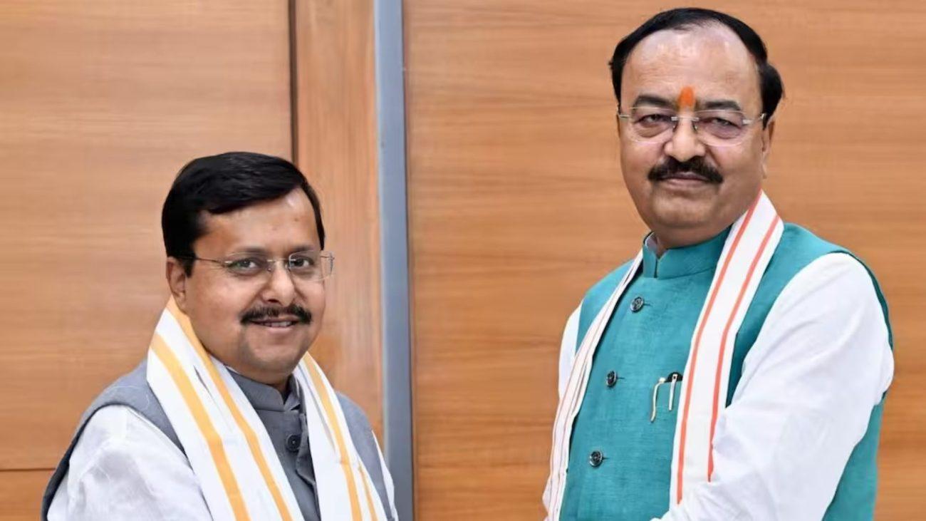 डिप्टी सीएम केशव प्रसाद मौर्य ने बीजेपी अध्यक्ष नितिन नवीन और विनोद तावड़े से की मुलाकात, जानिए क्या है इसके पीछे की वजह?