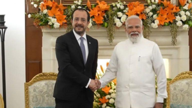 भारत-साइप्रस के बीच द्विपक्षीय वार्ता, दोनों देशों के संबंधों को मिलेगा नया आयाम, आर्थिक और रणनीतिक सहयोग पर जोर