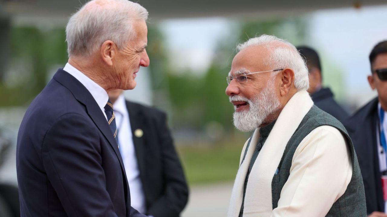 प्रधानमंत्री मोदी का नॉर्वे दौरा: जोनास गहर स्टोर के साथ द्विपक्षीय बैठक, कई अहम मुद्दों पर हुई चर्चा