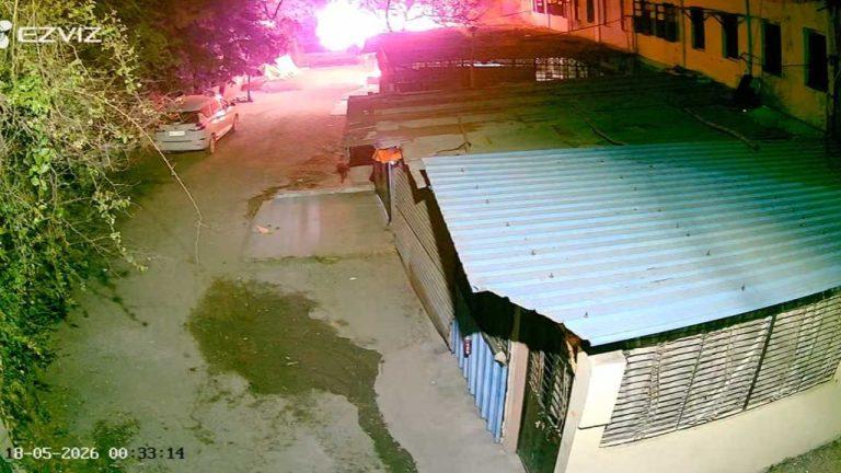 उज्जैन में आग से मचा हड़कंप, गोदाम जलकर खाक, कैमरे में दिखा संदिग्ध