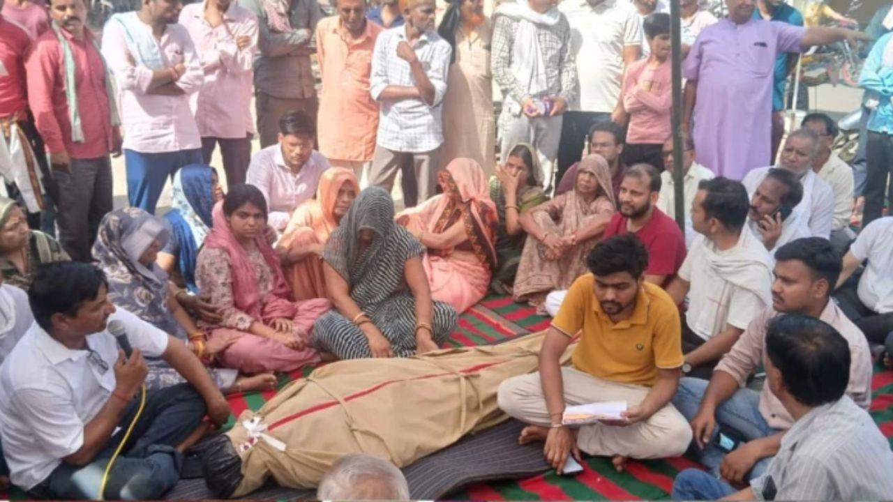 श्योपुर जनसुनवाई में बड़ा बवाल, बुजुर्ग की मौत के बाद तहसीलदार पर FIR की उठी मांग