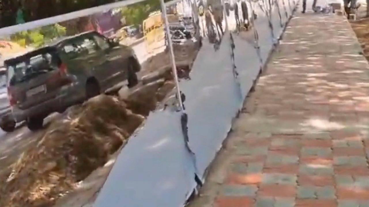 यहां पेशाब करना मना है: मैसूर में अनूठा प्रयोग, चमकदार ‘मिरर वॉल’ के आगे खुद की परछाई देख ठिठकने लगे लोग