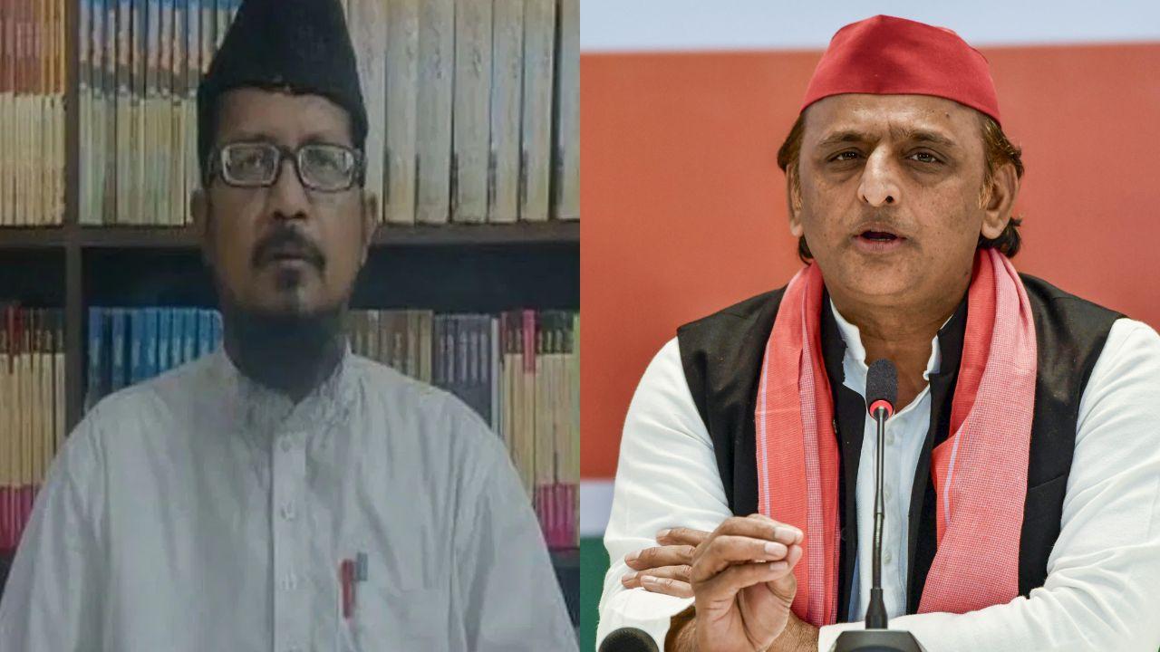 मौलाना रजवी का अखिलेश यादव पर तीखा हमला, बोले- समाजवादी पार्टी के झांसे में न आएं मुसलमान, की ये खास अपील