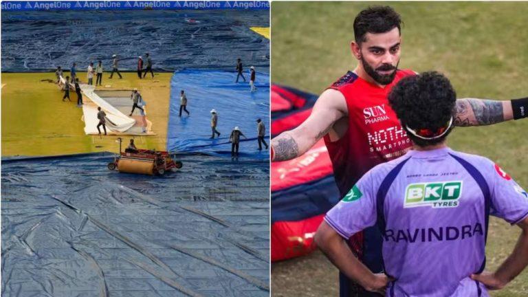 अगर बारिश के चलते रद्द हुआ RCB बनाम KKR मैच तो किसे मिलेगा फायदा? जानिए किस टीम की बढ़ जाएगी मुश्किलें