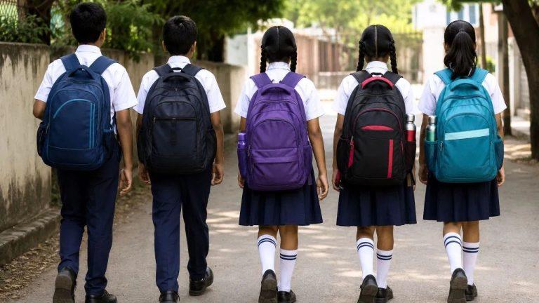 अब बच्चों पर नहीं पड़ेगा भारी बस्तों का बोझ, जबलपुर में पहली से 12वीं तक बैग का वजन तय