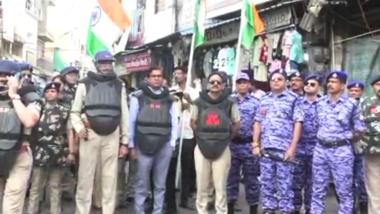 धार में चप्पे चप्पे पर पुलिस, भोजशाला के पास 9 लेयर की सुरक्षा व्यवस्था, “शुक्रवार” को लेकर प्रशासन अलर्ट मोड पर