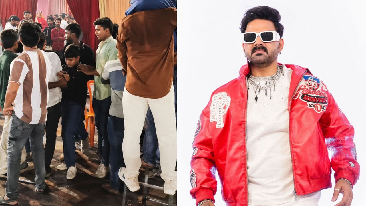 पवन सिंह के कार्यक्रम में बेकाबू हुई भीड़, लाठीचार्ज के बीच टूटीं कुर्सियां और मची भगदड़
