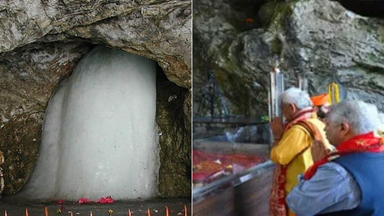 अमरनाथ यात्रा से पहले बाबा बर्फानी की प्रथम पूजा, 3 जुलाई से श्रद्धालुओं के लिए खुलेंगे कपाट