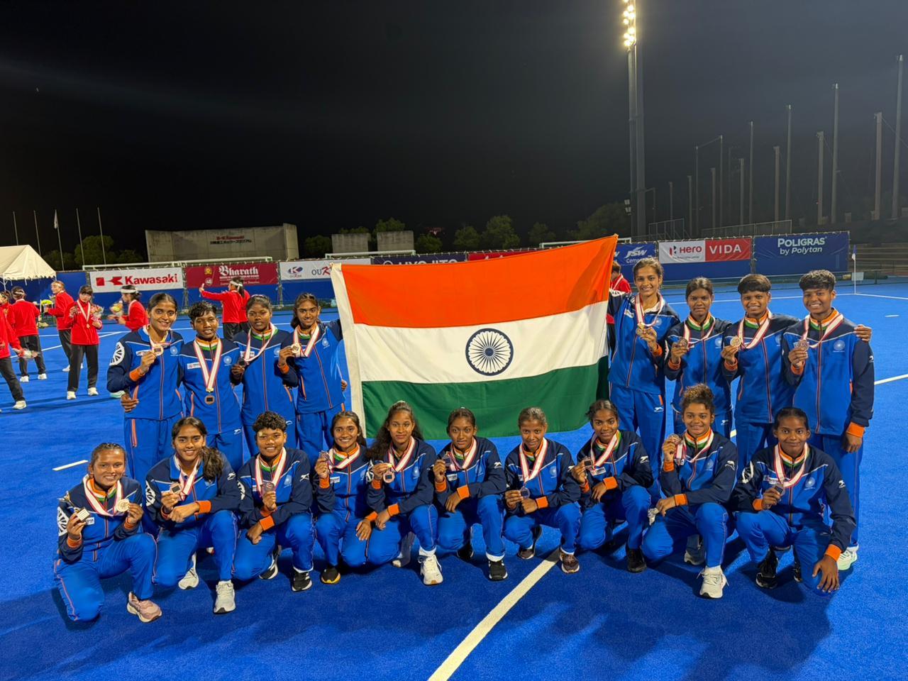 U-18 एशिया कप में भारत को कांस्य, मध्यप्रदेश हॉकी अकादमी की चार बेटियों ने बढ़ाया मध्यप्रदेश का गौरव