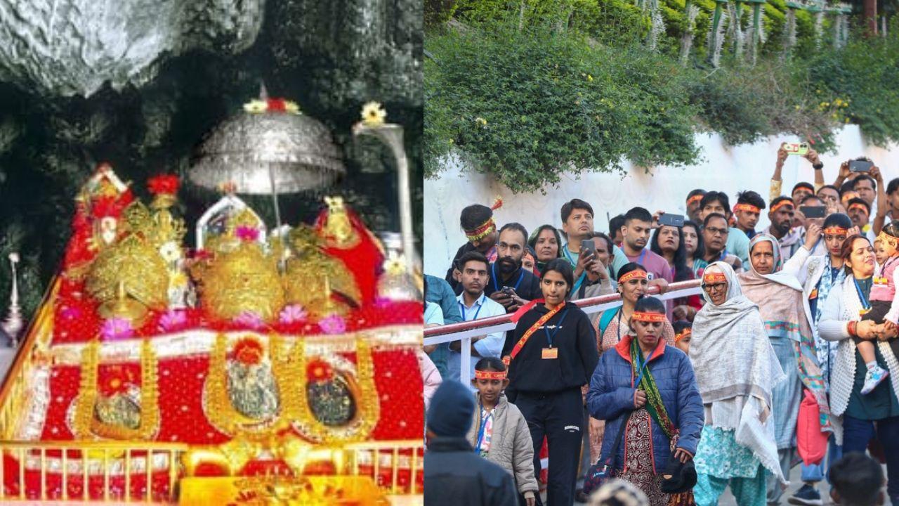 वैष्णो देवी के दरबार में श्रद्धालुओं का हुजूम, समय से पहले बंद हो रहे रजिस्ट्रेशन काउंटर, ऑनलाइन बुकिंग भी फुल