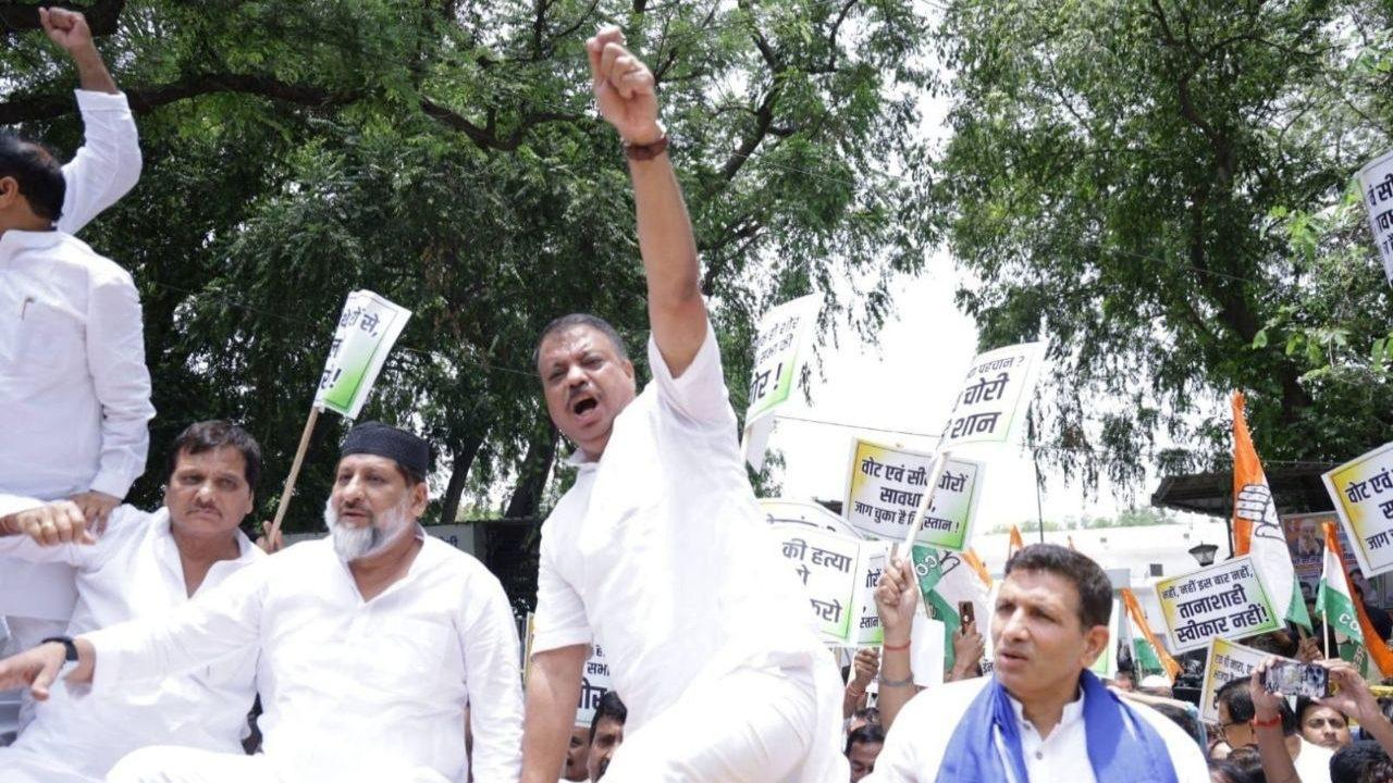मीनाक्षी नटराजन नामांकन विवाद: राष्ट्रपति ने MP कांग्रेस को नहीं दिया मिलने का समय, उमंग सिंघार बोले- “बीजेपी के एजेंट के रूप में कर रहीं हैं काम”