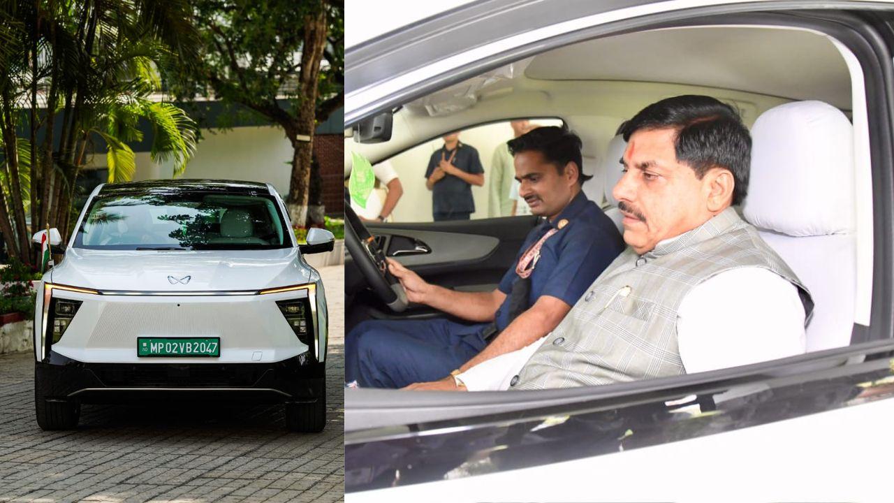 MP News : सीएम डॉ मोहन यादव के काफिले में EV कार शामिल, कार का नंबर भी दे रहा खास सन्देश