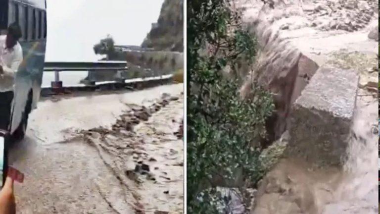जम्मू-कश्मीर के किश्तवाड़ में फटा बादल, दो बार आया सैलाब, सड़कें हुई क्षतिग्रस्त