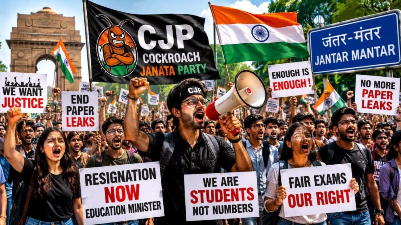 आज दिल्ली में होगा CJP का शिक्षा और NEET लीक को लेकर बड़ा प्रदर्शन, जंतर-मंतर पर जुटेंगे छात्र