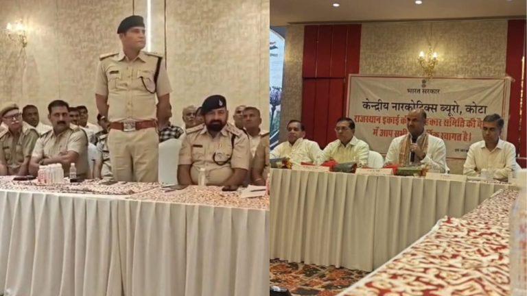 नारकोटिक्स बैठक में सांसद सीपी जोशी का रौद्र रूप, अधिकारी पर लगाए 1 करोड़ से अधिक की रिश्वत के आरोप, मीटिंग से किया बाहर