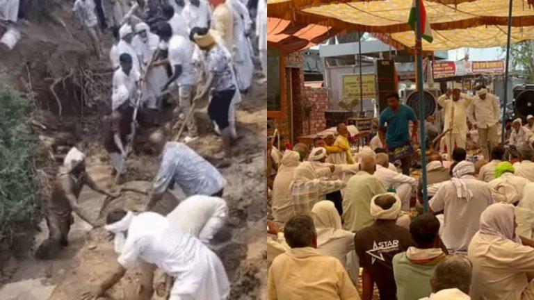 हरियाणा के हांसी में पाइपलाइन उखाड़ने के प्रयास में 31 किसान नेताओं पर हुई FIR, महिलाओं ने भूख हड़ताल पर बैठने की दी चेतावनी