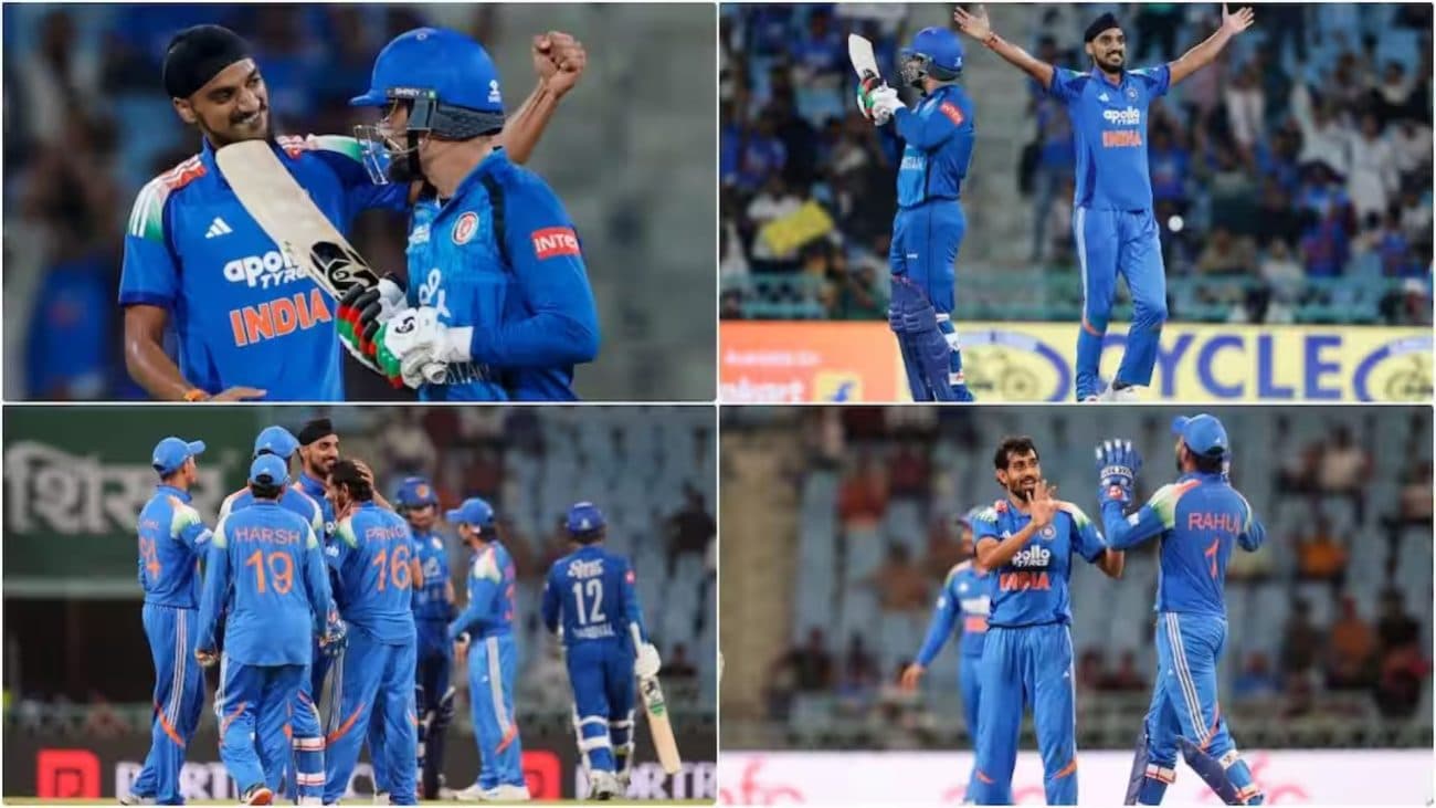 IND vs AFG दूसरे वनडे मुकाबले में भारत ने 170 रनों से दर्ज की जीत, शुभमन गिल की कप्तानी पारी, सीरीज पर जमाया कब्ज़ा
