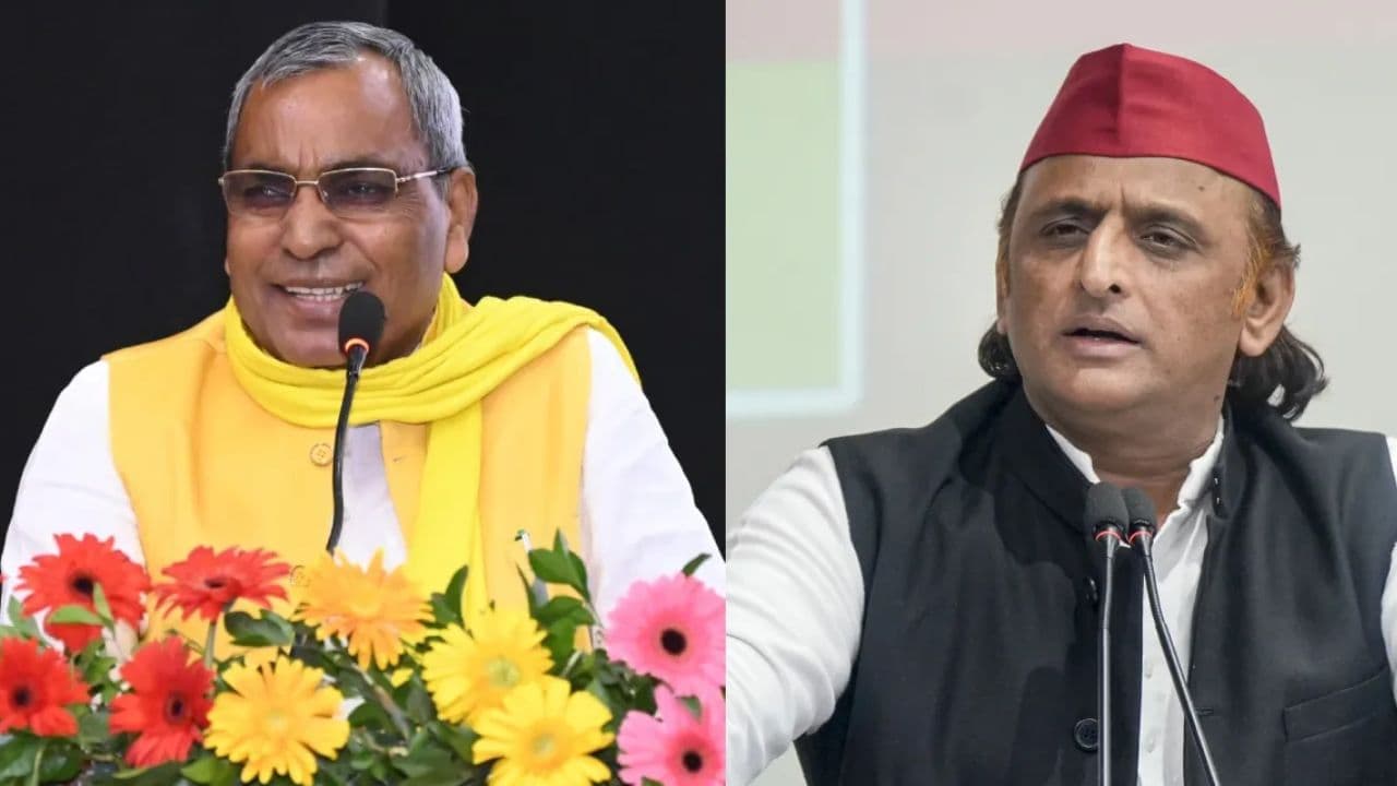 अखिलेश बाबू छुप-छुपकर मुंबई क्यों जा रहे हैं? मंत्री राजभर का सपा प्रमुख पर तंज, बोले- यूपी वाले जो भागने की तैयारी में हैं उन्हें कौन देखेगा