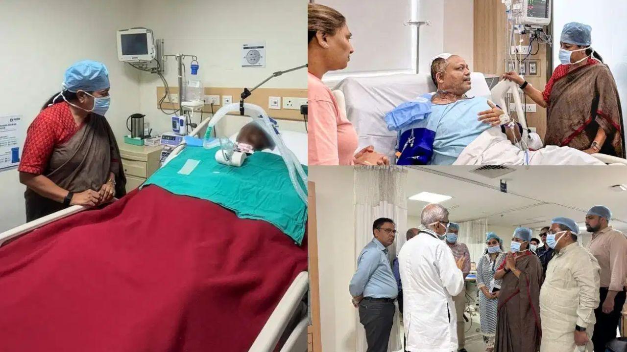 मालवीय नगर अग्निकांड: अस्पताल पहुंचकर घायलों से मिलीं मुख्यमंत्री रेखा गुप्ता, मुआवजे का किया ऐलान