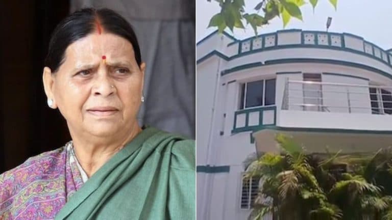 राबड़ी देवी के नए बंगले पर भगवा की जगह चढ़ा चटक हरा रंग, 29 जून है पुराने आवास को खाली करने की डेडलाइन