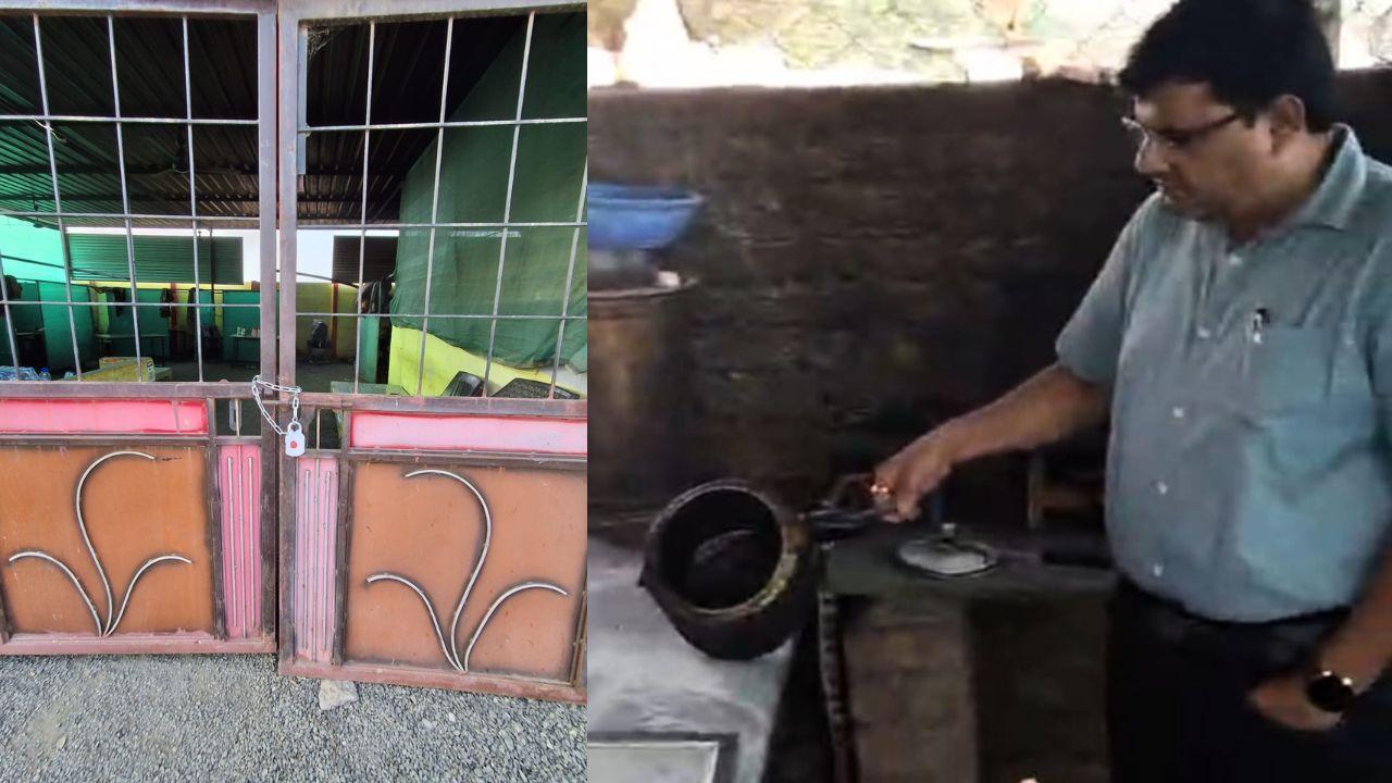 सीएम हेल्पलाइन पर शिकायत के बाद जागा खाद्य विभाग, बिना लाइसेंस गंदगी में बन रहा था खाना, दो  रेस्टोरेंट पर जड़ा ताला