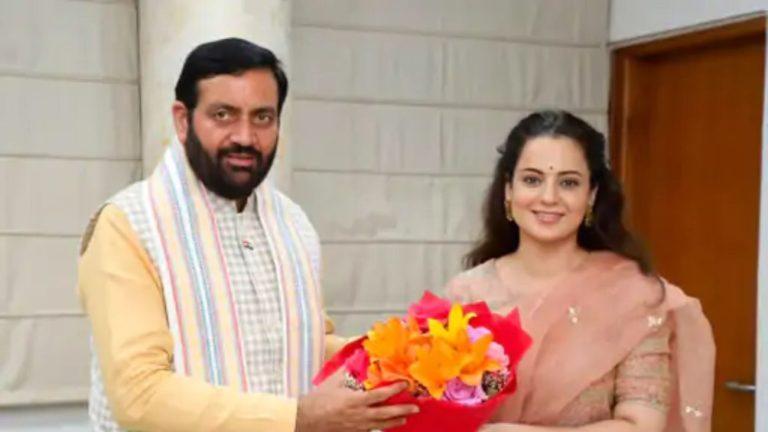आज कंगना रनौत के साथ फिल्म देखेंगे हरियाणा CM नायब सिंह सैनी, ‘भारत भाग्य विधाता’ के स्पेशल शो को लेकर शुरू हुई चर्चा