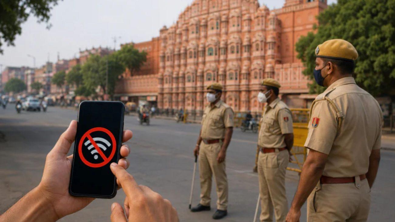 कल बंद रहेंगी जयपुर में मोबाइल इंटरनेट सेवाएं, प्रशासन ने दी यह जानकारी, जानिए कारण