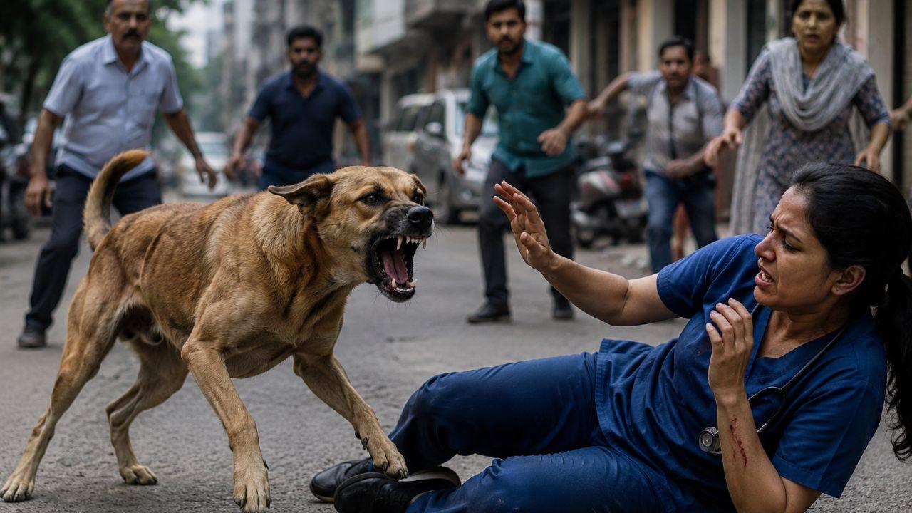 इंदौर में आवारा कुत्ते का आतंक, डॉक्टर समेत 40 से ज्यादा लोगों को बनाया शिकार, दहशत में लोग