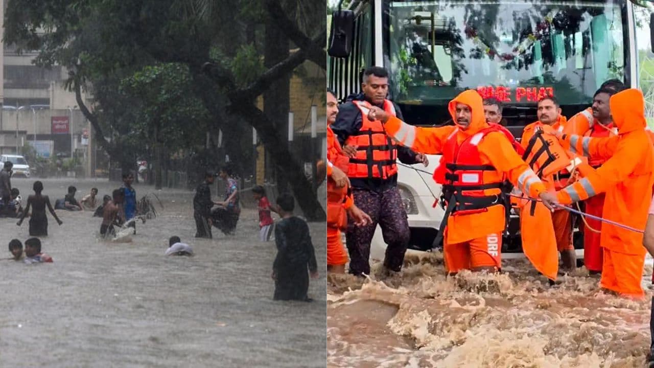 महाराष्ट्र में बारिश का कहर: मुंबई में समुद्र किनारे जाने से बचें, नासिक-पुणे में रेड अलर्ट