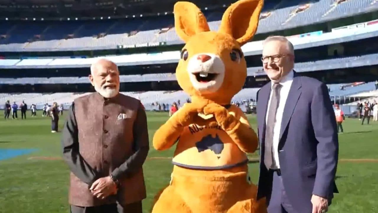ऑस्ट्रेलिया के मेलबर्न क्रिकेट ग्राउंड पहुंचे पीएम मोदी, ओलंपिक 2036 को लेकर किया बड़ा ऐलान