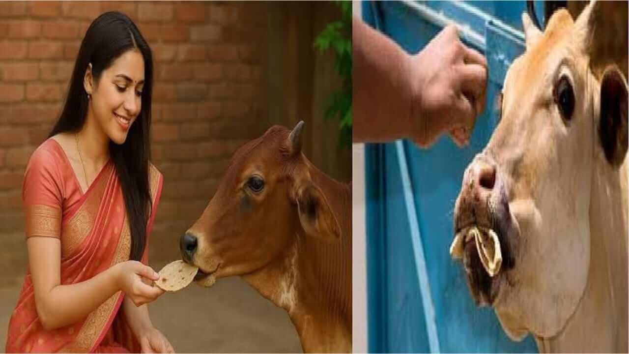 दररोज गायीला भाकरी खाऊ घालण्याने चमकतं भाग्य…