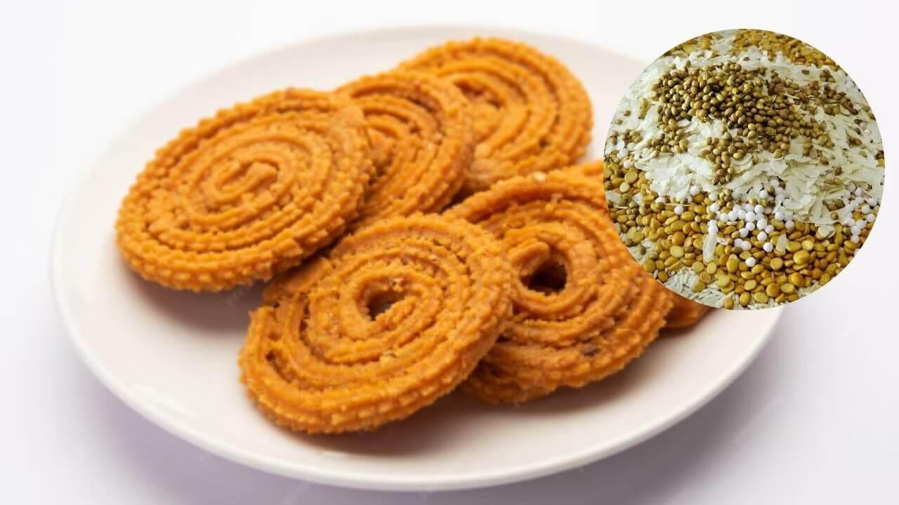 Diwali Faral Recipe: १ किलो चकलीची भाजणी कशी बनवायची? पाहा अगदी पारंपरिक रेसिपी