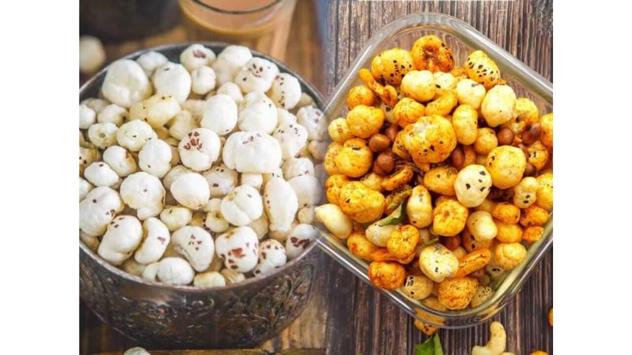 Diwali 2025 : दिवाळीनिमित्त घरी बनवा चविष्ट आणि कुरकुरीत मखाण्यांचा चिवडा, जाणून घ्या रेसिपी!