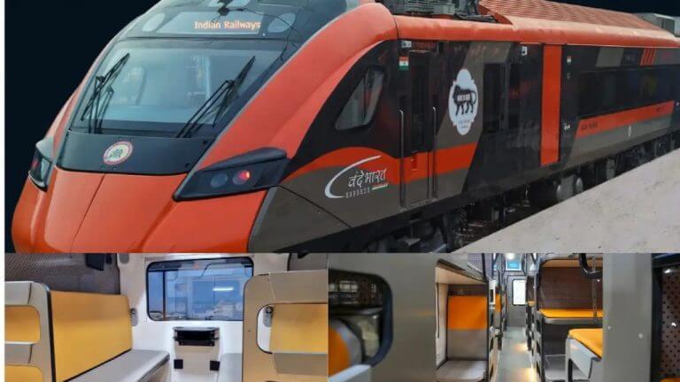 Vande Bharat Sleeper Train : या’ दिवशी होणार वंदेभारत स्लीपर एक्सप्रेसचे उद्घाटन, 7 अमृत भारत एक्सप्रेसलाही ग्रीन सिग्नल
