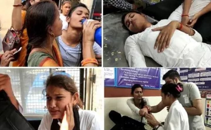 मंत्री के भाषण के दौरान मधुमक्खियों का छात्राओं पर हमला, मची अफरा-तफरी