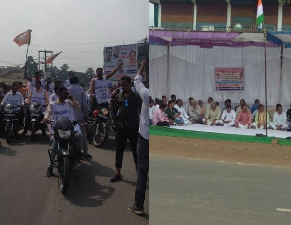 कांग्रेस बोली भाजपा बहा रही घडिय़ाली आंसू