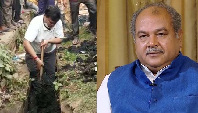 मंत्री की सफाई मुहीम पर केंद्रीय मंत्री की चुटकी, ‘हमने तो साफ छोड़ा था, 10 महीने की गंदगी साफ कर रहे’