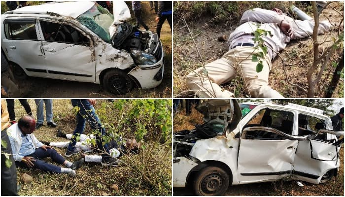 ROAD ACCIDENT: तेज रफ्तार कार अनियंत्रित होकर पलटी, 3 की दर्दनाक मौत, कई घायल