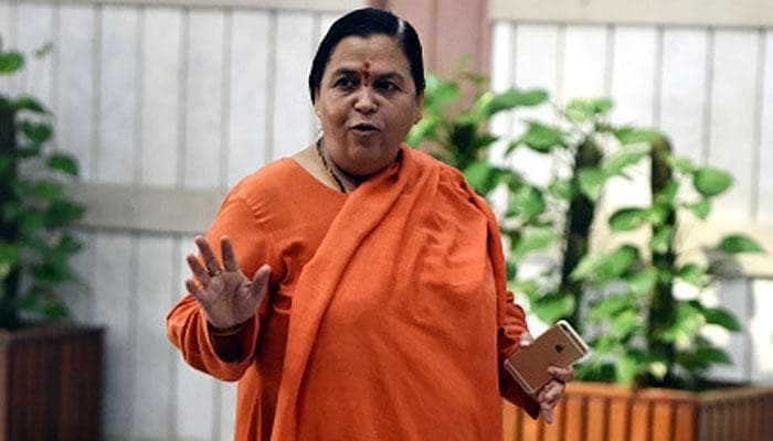 उमा भारती बोली-राम का नाम या अयोध्या BJP की बपौती नहीं, दिग्विजय ने कहा-Thank You