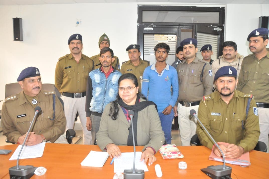 ब्लाइंड मर्डर के दो आरोपी गिरफ्तार, भांजा निकला मास्टर माइंड, टीम को एसपी देंगे पुरस्कार