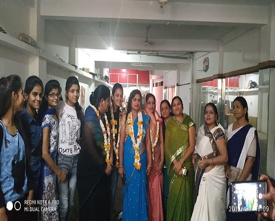 हम्मण समाज अध्यक्षा पद हेतु नियुक्त आरती अतुल शर्मा