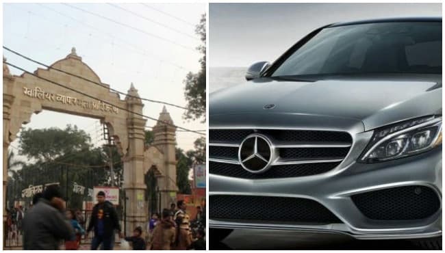 जगुआर, मर्सिडीज का शो रूम ग्वालियर मेले में, बुकिंग बिलिंग इंदौर से, नोटिस जारी