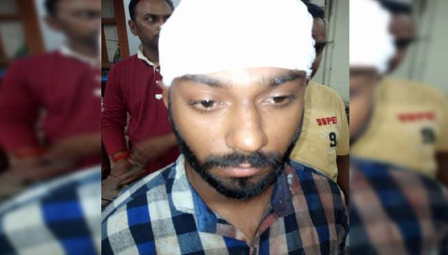 भाजपा मंडल अध्यक्ष व बेटों पर जानलेवा हमला, आरोपी फरार