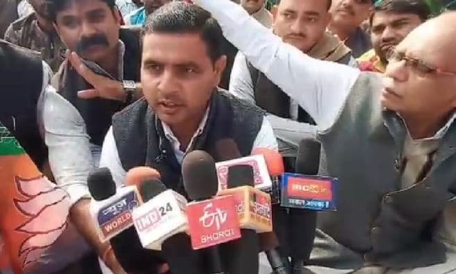 भाजपा के ‘खेत धरना’ में नहीं पहुंचे किसान, यह थी वजह