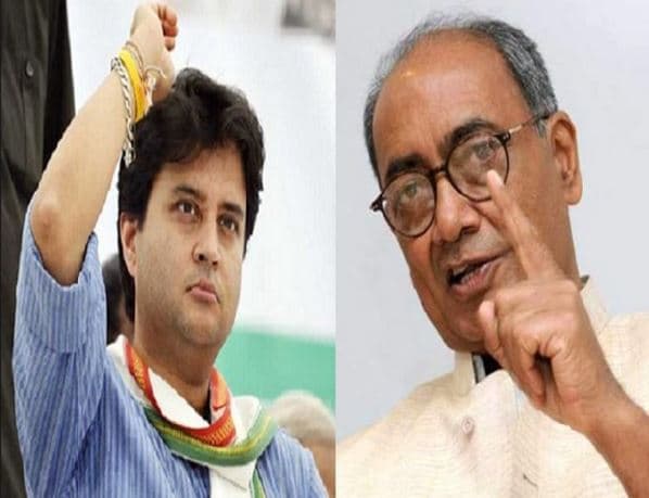 सिंधिया-दिग्विजय आज भरेंगें नामांकन, पूर्व मंत्री समेत कई दिग्गज हो सकते है कांग्रेस में शामिल