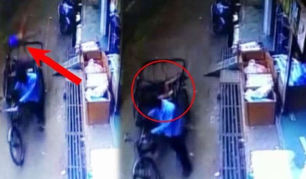 VIDEO: 20 फीट ऊंची गैलरी से नीचे गिरा 3 साल का बच्चा और फिर हुआ ये चमत्कार