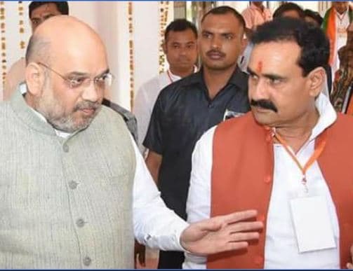 पूर्व मंत्री ने की अमित शाह से मुलाकात, MP में सियासी हलचल तेज